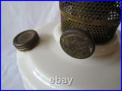 Aladdin Nu Type Model B CUSTARD Oil Lamp Lincoln Drape HTF 1940-49 Vintage