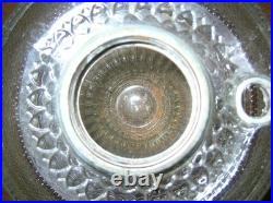 Aladdin Nu-Type Model B Clear Colonial Hobnail Kerosene Oil Lamp