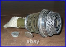 Aladdin Nu-Type Model B Clear Colonial Hobnail Kerosene Oil Lamp