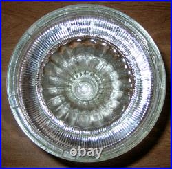 Aladdin Nu-Type Model B Clear Footed Beehive Kerosene Oil Lamp
