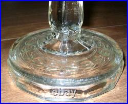 Aladdin Nu-Type Model B Clear Washington Drape Kerosene Oil Lamp