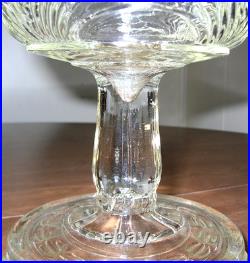 Aladdin Nu-Type Model B Clear Washington Drape Kerosene Oil Lamp