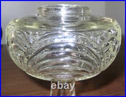 Aladdin Nu-Type Model B Clear Washington Drape Kerosene Oil Lamp