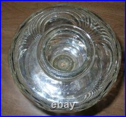 Aladdin Nu-Type Model B Clear Washington Drape Kerosene Oil Lamp