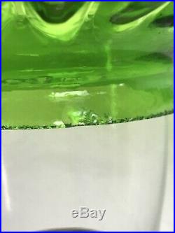 Aladdin Nu Type Model B Milk Glass and Green Shade Petticoat Kerosene Table Lamp