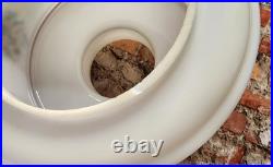 Aladdin Nu Type Model B Oil Lamp Amber with Shade