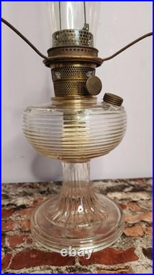 Aladdin Nu Type Model B Oil Lamp Clear
