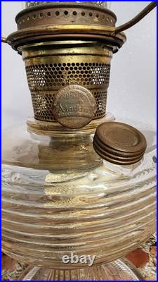 Aladdin Nu Type Model B Oil Lamp Clear