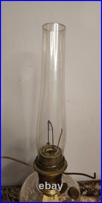 Aladdin Nu Type Model B Oil Lamp Clear