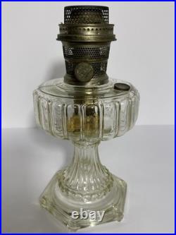 Aladdin Nu-Type Model B Oil Lamp Manhattan Brass Chicago Antique c1912-1918