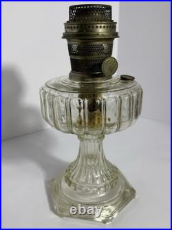Aladdin Nu-Type Model B Oil Lamp Manhattan Brass Chicago Antique c1912-1918