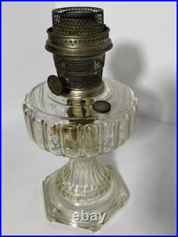 Aladdin Nu-Type Model B Oil Lamp Manhattan Brass Chicago Antique c1912-1918