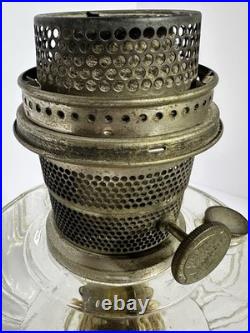 Aladdin Nu-Type Model B Oil Lamp Manhattan Brass Chicago Antique c1912-1918