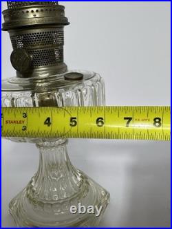 Aladdin Nu-Type Model B Oil Lamp Manhattan Brass Chicago Antique c1912-1918