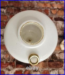 Aladdin Nu Type Model B Oil Lamp White with Shade