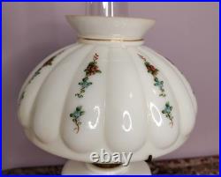 Aladdin Nu Type Model B Oil Lamp White with Shade