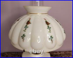 Aladdin Nu Type Model B Oil Lamp White with Shade