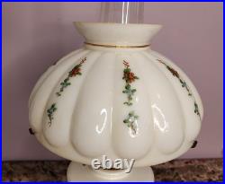 Aladdin Nu Type Model B Oil Lamp White with Shade