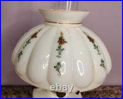 Aladdin Nu Type Model B Oil Lamp White with Shade