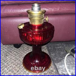 Aladdin Nu-Type Model B Short Lincoln Drape RED. New Mantel COMPLETE Chicago Aladdin Nu-Type Model B Short Lincoln Drape RED. New Mantel COMPLETE Chicago