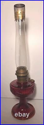 Aladdin Nu-Type Model B Short Lincoln Drape RED. New Mantel COMPLETE Chicago