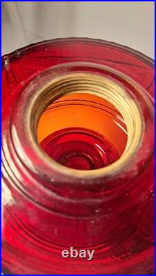 Aladdin Nu-Type Model B Short Lincoln Drape RED. New Mantel COMPLETE Chicago