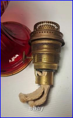 Aladdin Nu-Type Model B Short Lincoln Drape RED. New Mantel COMPLETE Chicago