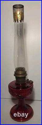 Aladdin Nu-Type Model B Short Lincoln Drape RED. New Mantel COMPLETE Chicago