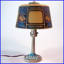 Aladdin Obverse-Painted Table Lamp
