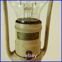 Aladdin Obverse-Painted Table Lamp