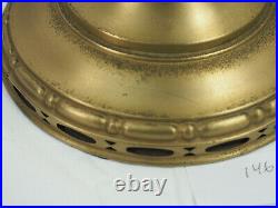 Aladdin Oil Lamp #7 Brass finish Kerosene Model B Burner Lox-on chimney