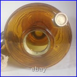 Aladdin Oil Lamp Amber Beehive Model B-82