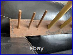 Aladdin Oil Lamp Chimney & Parts Display For Hardware Store Or Otherwise 1930s