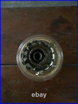 Aladdin Oil Lamp Genie 111 Clear Glass With Brass #23 Burner Off grid Lantern