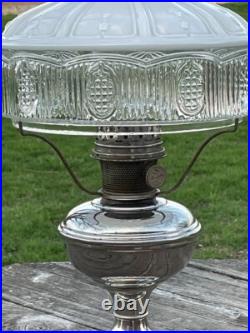 Aladdin Oil Lamp, Lincoln Drape Shade, Mantle Lamp Co. Of America, No. 11