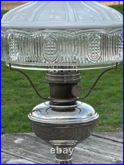 Aladdin Oil Lamp, Lincoln Drape Shade, Mantle Lamp Co. Of America, No. 11