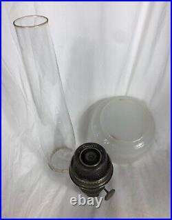 Aladdin Oil Lamp Model B Hanging Lamp White Moonstone Circa 1936-37