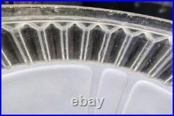 Aladdin Oil Lamp Nickel Lantern Lamp Model # 12 White Clear Shade Electrified