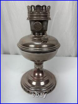Aladdin Oil Lamp Nickel Plated Model 11 Circa 1922-1928