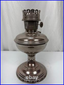 Aladdin Oil Lamp Nickel Plated Model 11 Circa 1922-1928