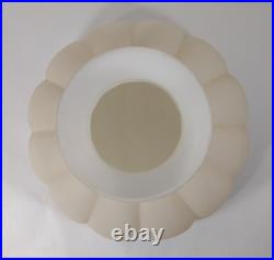 Aladdin Oil Lamp Pre-War Alacite Uranium Glass Body B-75 Tall Lincoln Drape VTG