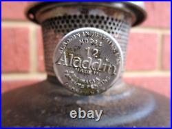 Aladdin Oil Lamp TABLE PEDESTAL LAMP 40cm TALL BUY IT NOW #38