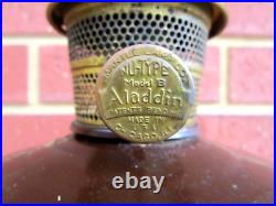 Aladdin Oil Lamp TABLE PEDESTAL LAMP 55cm TALL BUY IT NOW #38