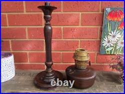 Aladdin Oil Lamp TABLE PEDESTAL LAMP 55cm TALL BUY IT NOW #38