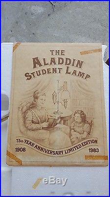 Aladdin Oil Student Lamp New In original Box. Part Number 18078