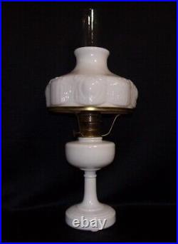 Aladdin Old Alacite SIMPLICITY Model B76A Kerosene Oil Lamp w-Glass Shade #201-6