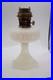Aladdin Pastel White No 110 Moonstone Cathedrial Oil Lamp & Burner