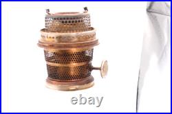 Aladdin Pastel White No 110 Moonstone Cathedrial Oil Lamp & Burner
