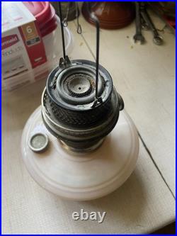 Aladdin Pink Moonstone Bracket / Hanging Oil Lamp Font