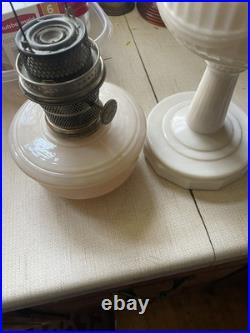 Aladdin Pink Moonstone Bracket / Hanging Oil Lamp Font